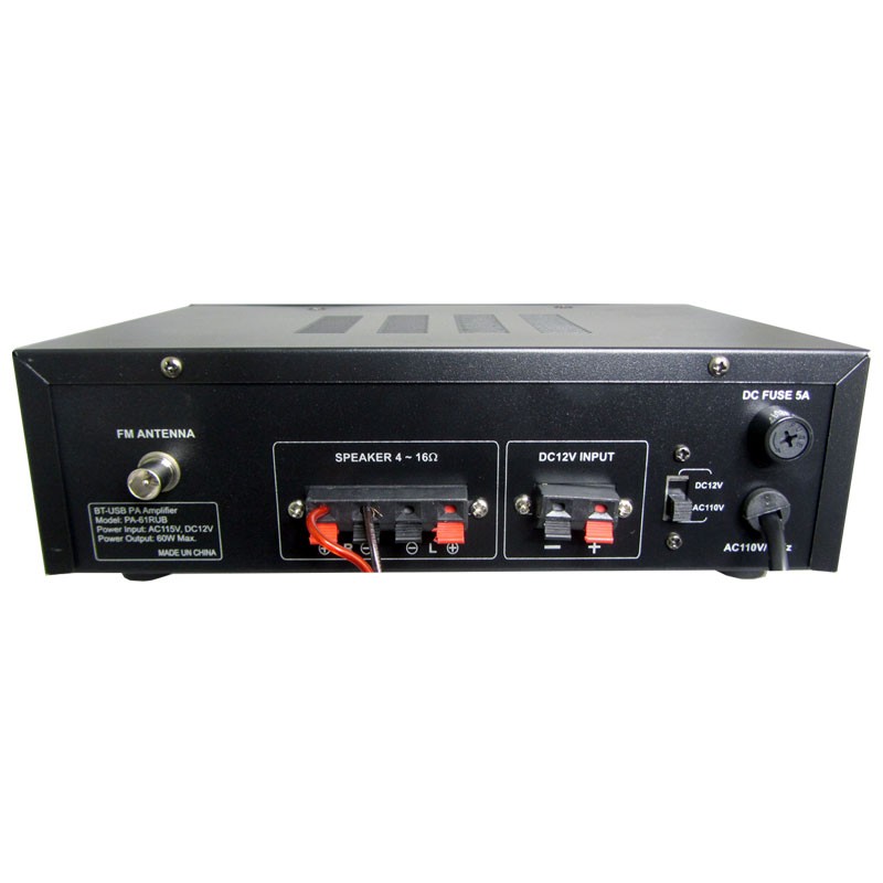 Amplificador con Bluetooth American Sound AS-AMP1600 - Sonomarcas